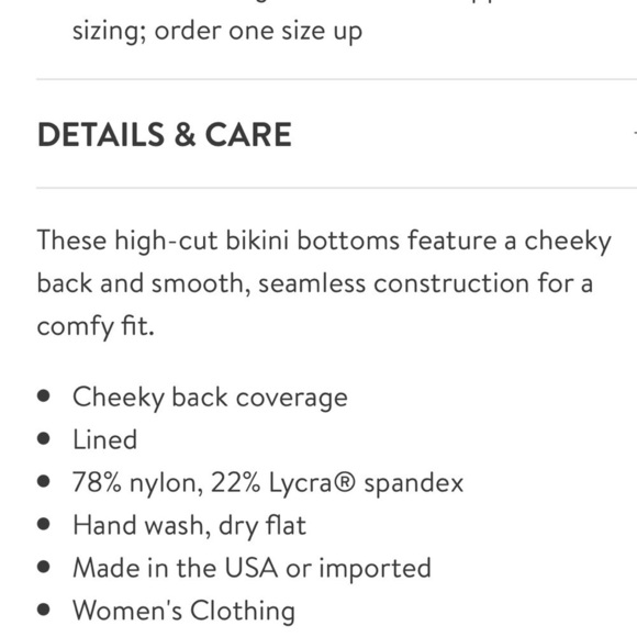 Jade Swim women’s Most Wanted bikini Bottoms Black S high waist cottage core - Picture 5 of 10